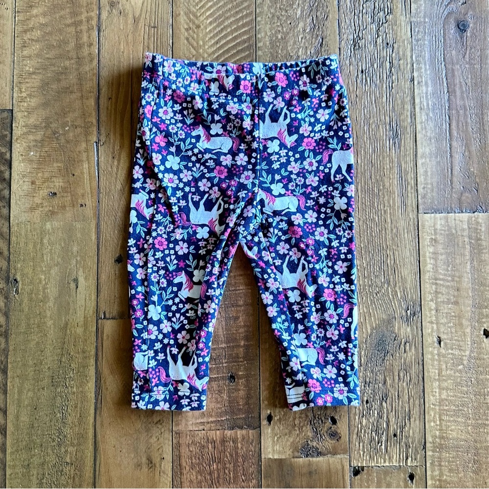 Carter’s Floral/Horse Legging Pants